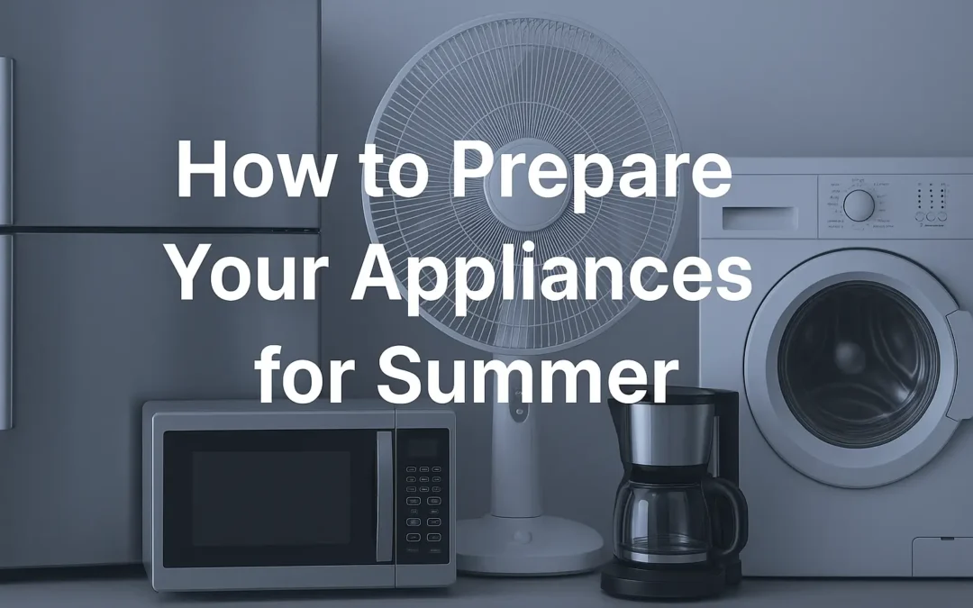 How to Prepare Your Appliances for Summer