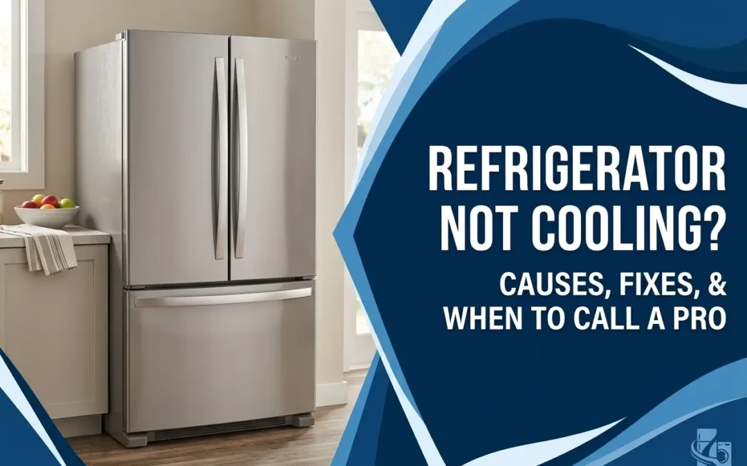 Refrigerator Not Cooling? Causes, Fixes, and When to Call a Professional in Charlotte, NC